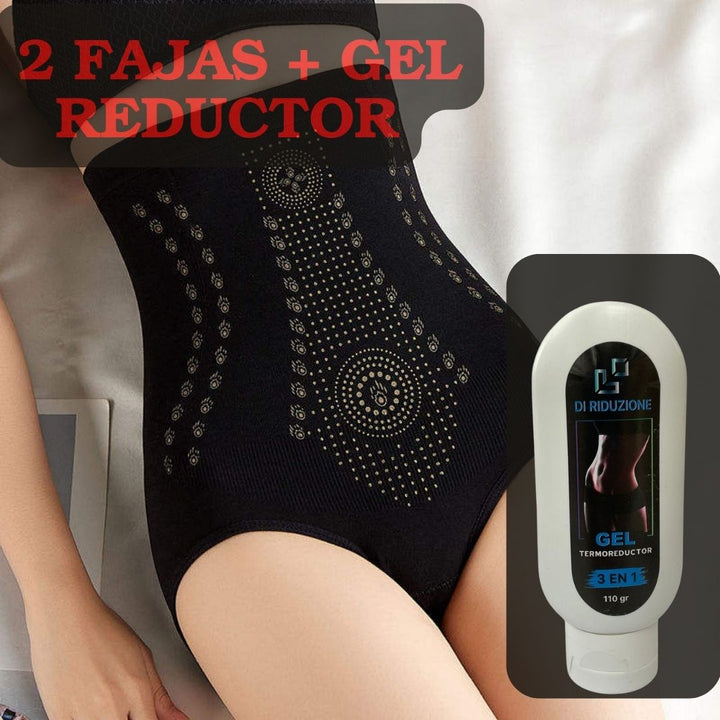 FAJA  MOLDEADORA IONICA  + GEL TERMOREDUCTOR