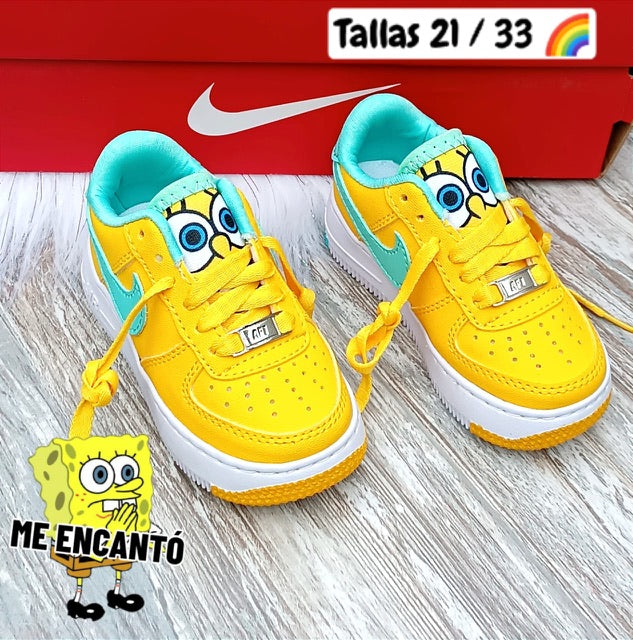 TENIS NIKE DE BOB ESPONJA